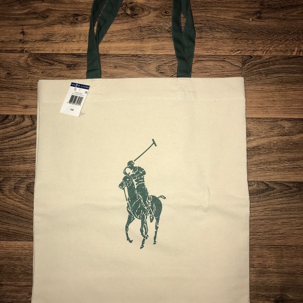 Ralph Lauren 100% Organic Cotton TOTE BAG